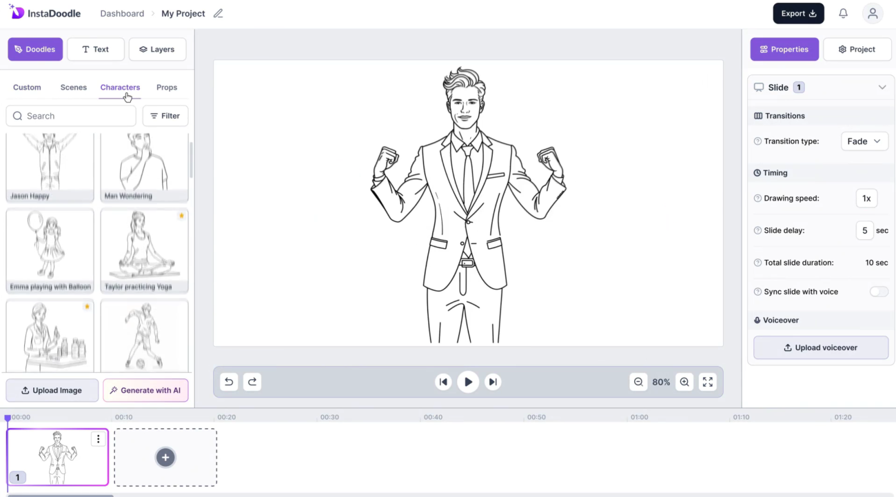 Create Animated Doodles | InstaDoodle